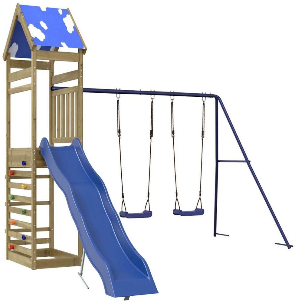 vidaXL Spielturm Imprägniertes Kiefernholz 3279060 Bild 1