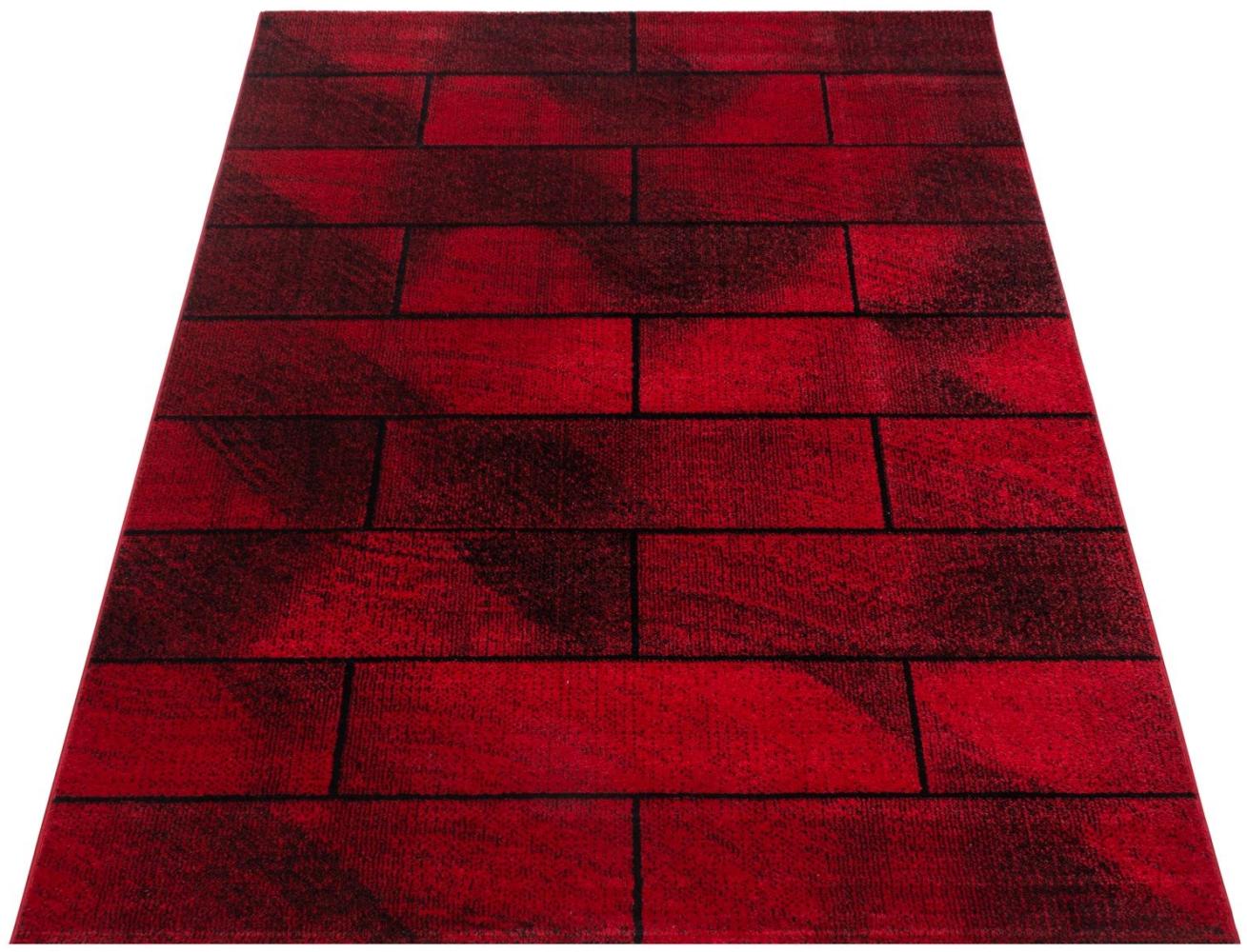 Teppich BETA RED 120 X 170cm Rechteck Bild 1