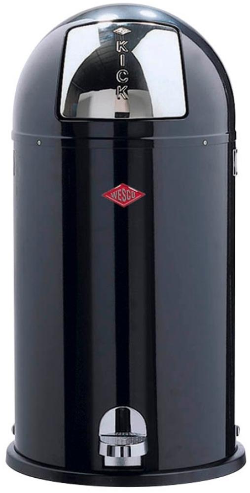 WESCO Kickboy Mülleimer 40,0 l schwarz Bild 1