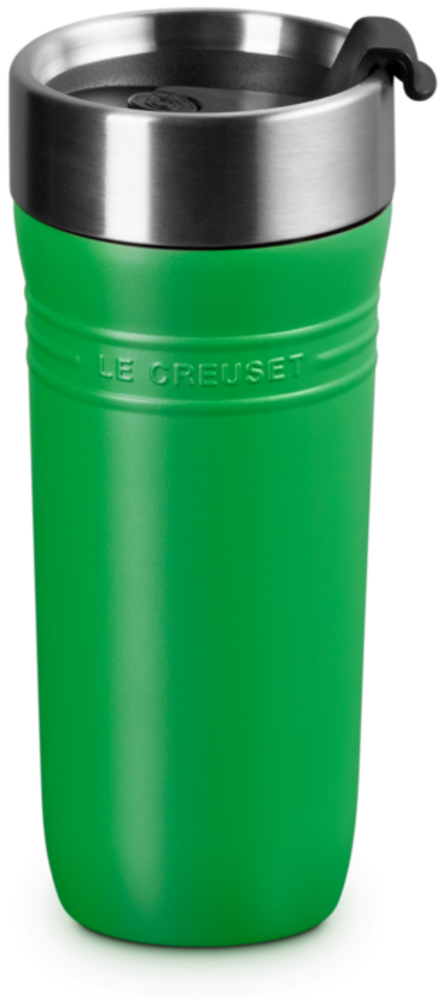 Le Creuset Thermobecher 350ml Bamboo Edelstahl Bild 1