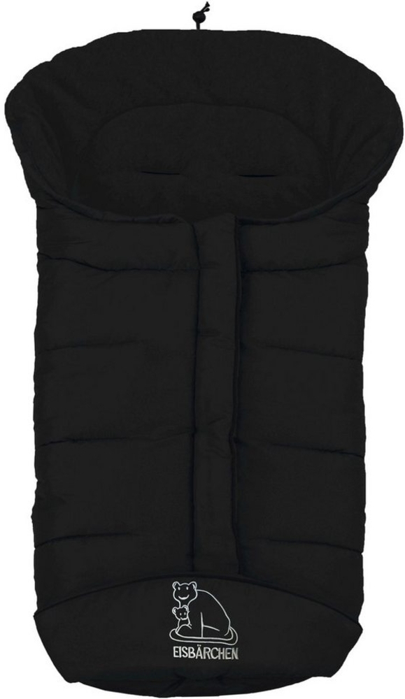 Heitmann Felle Winterfußsack Serie "Eisbärchen" Farbe: Schwarz/Schwarz 7965S Bild 1