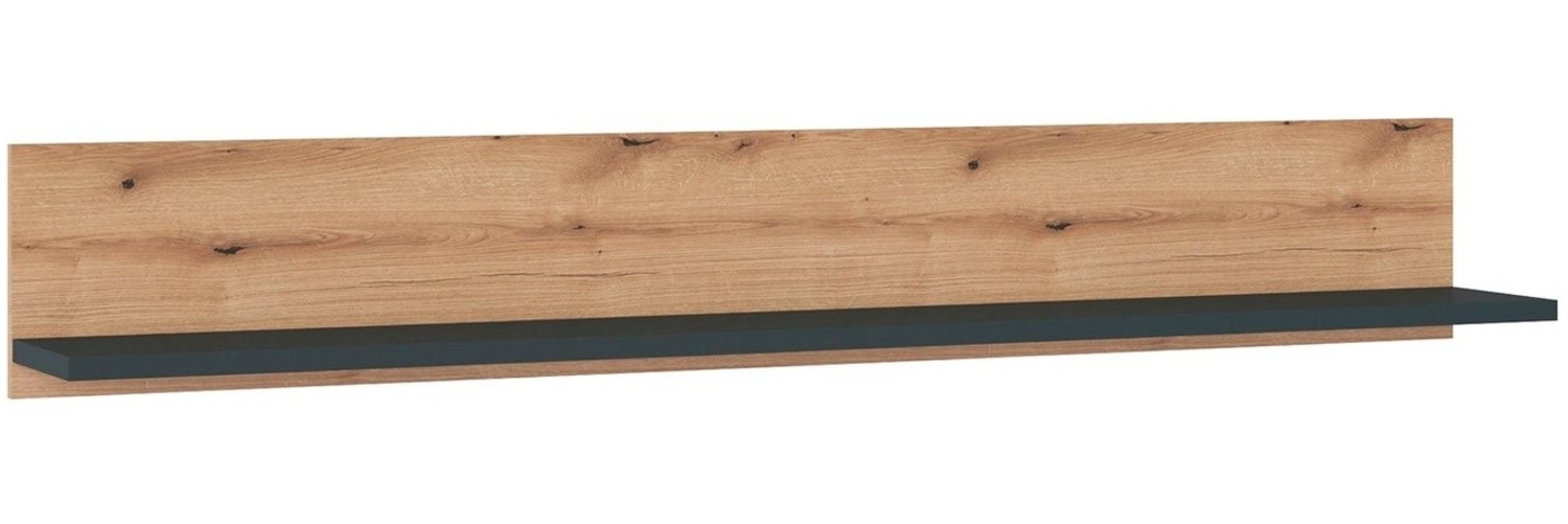 Wandboard Colditz / Corte, Holzwerkstoff, Holzfarben, 160 x 24 x 22 cm Bild 1