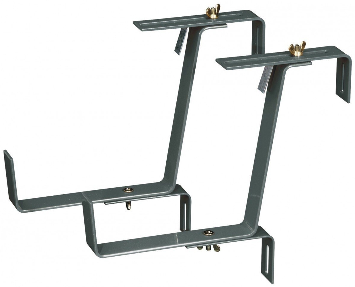 Geli Balkonkasten Halter 2-fach verstellbar für Blumenkasten Bild 1