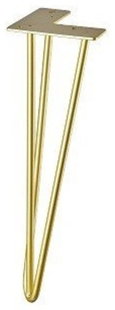 Hettich Hairpin 40 x 12 x 12 cm Stahl gold - 1 Stück Bild 1