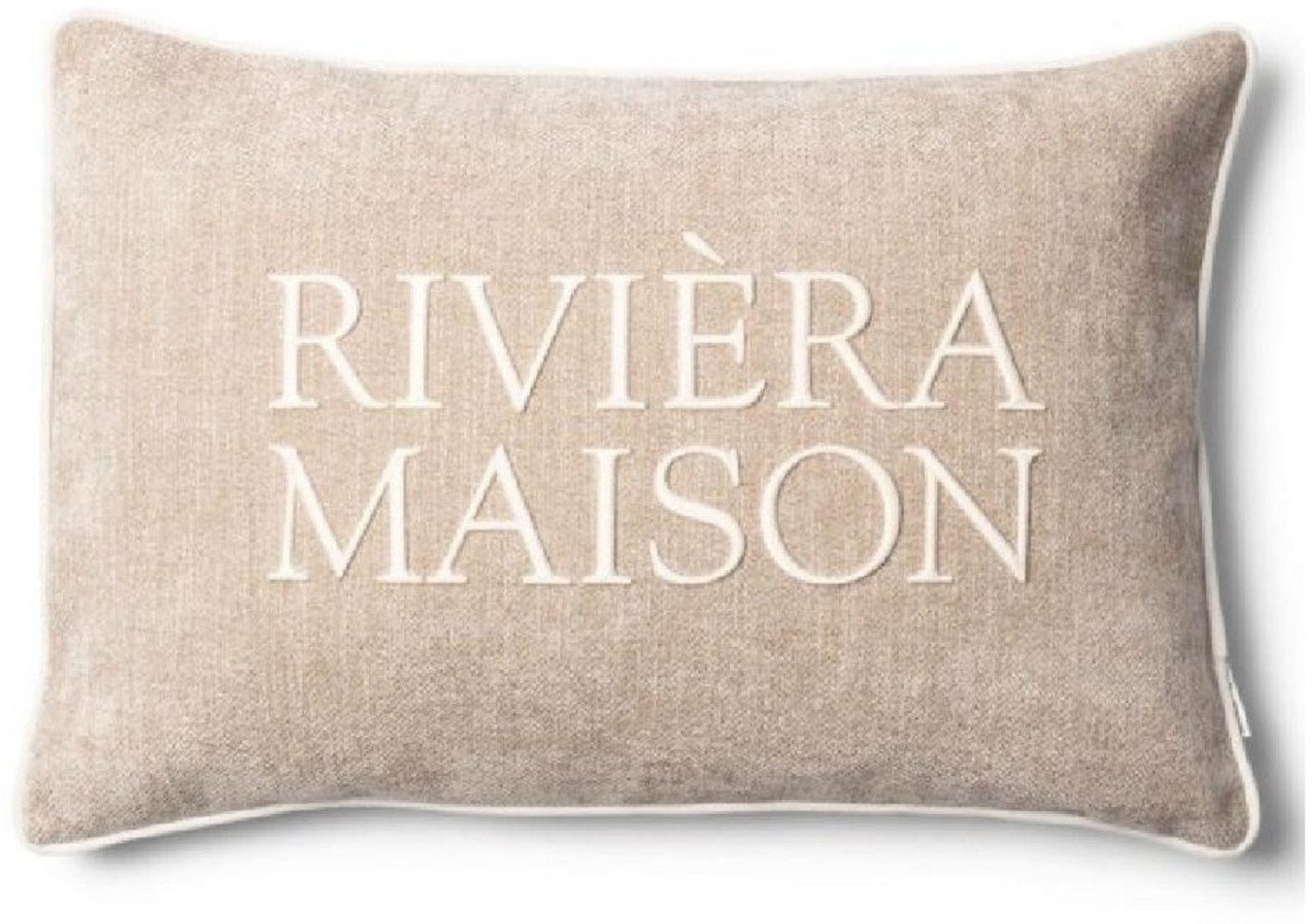 Riviera Maison Kissenhülle RM Evora Pillow Cover Beige (65x45 cm) 565090 Bild 1