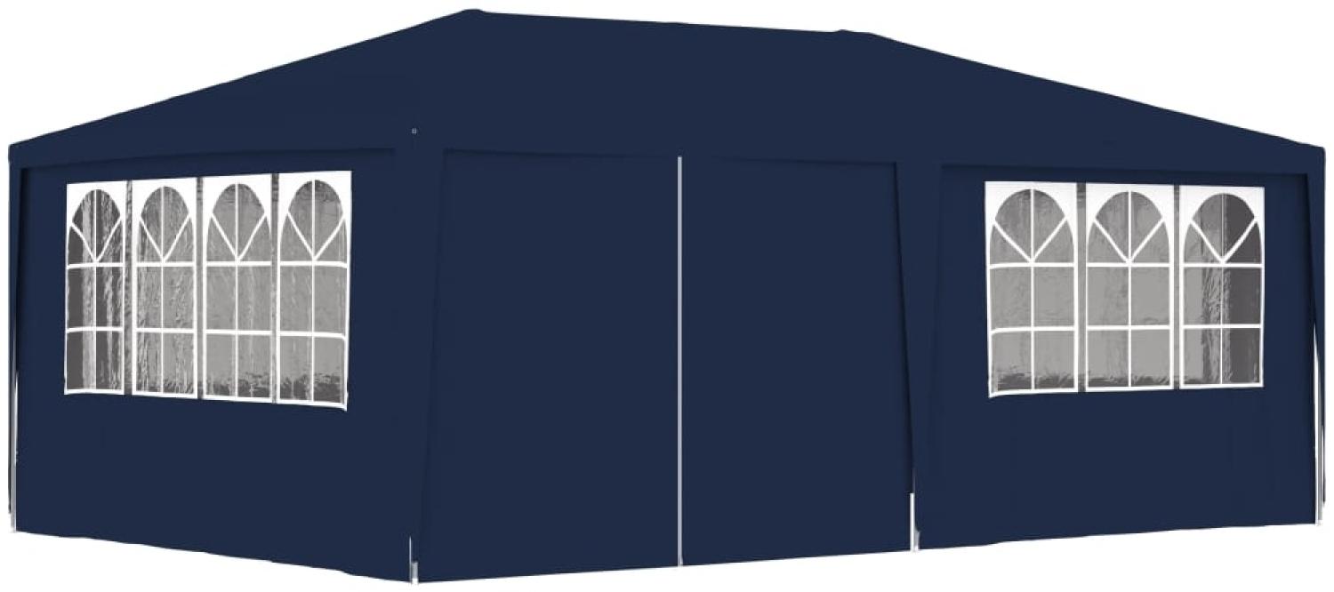 vidaXL Profi-Partyzelt mit Seitenwänden 4×6 m Blau 90 g/m² 48528 Bild 1