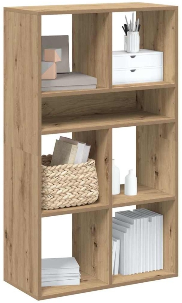 vidaXL Bücherregal Artisan-Eiche 66x31x112 cm Holzwerkstoff Bild 1