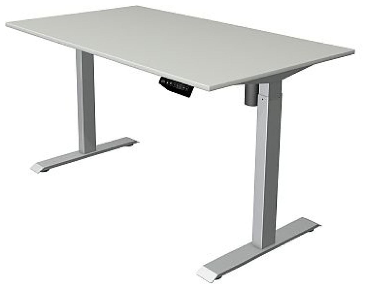 Kerkmann Schreibtisch Move 1 140x80 cm silber lichtgrau Bild 1