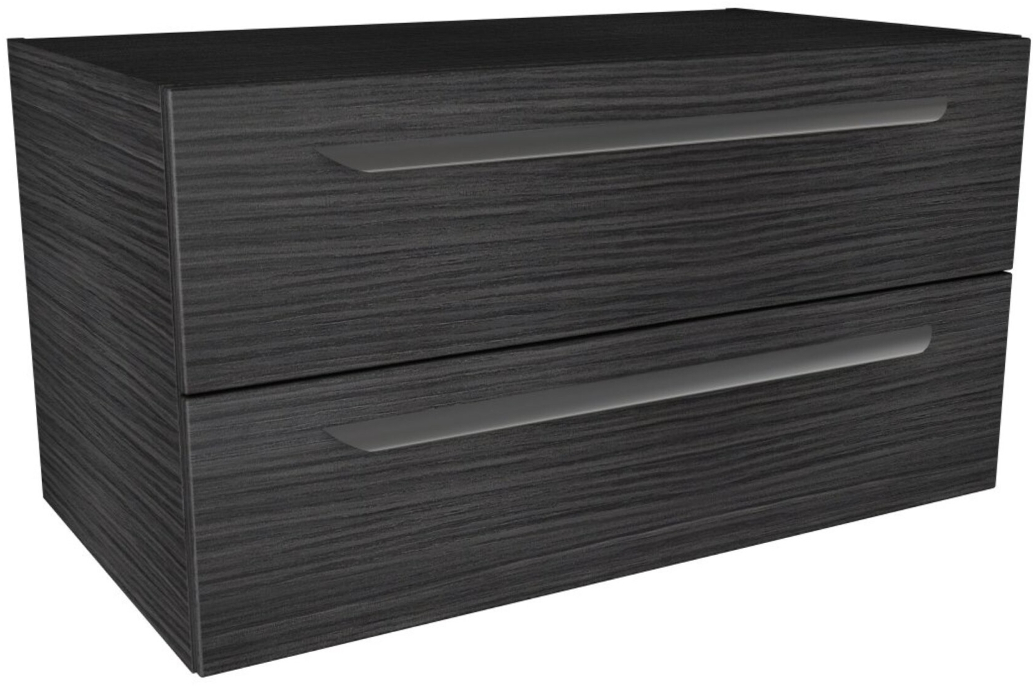 Lanzet M9 Waschtischunterschrank 90 cm Schwarz Bild 1