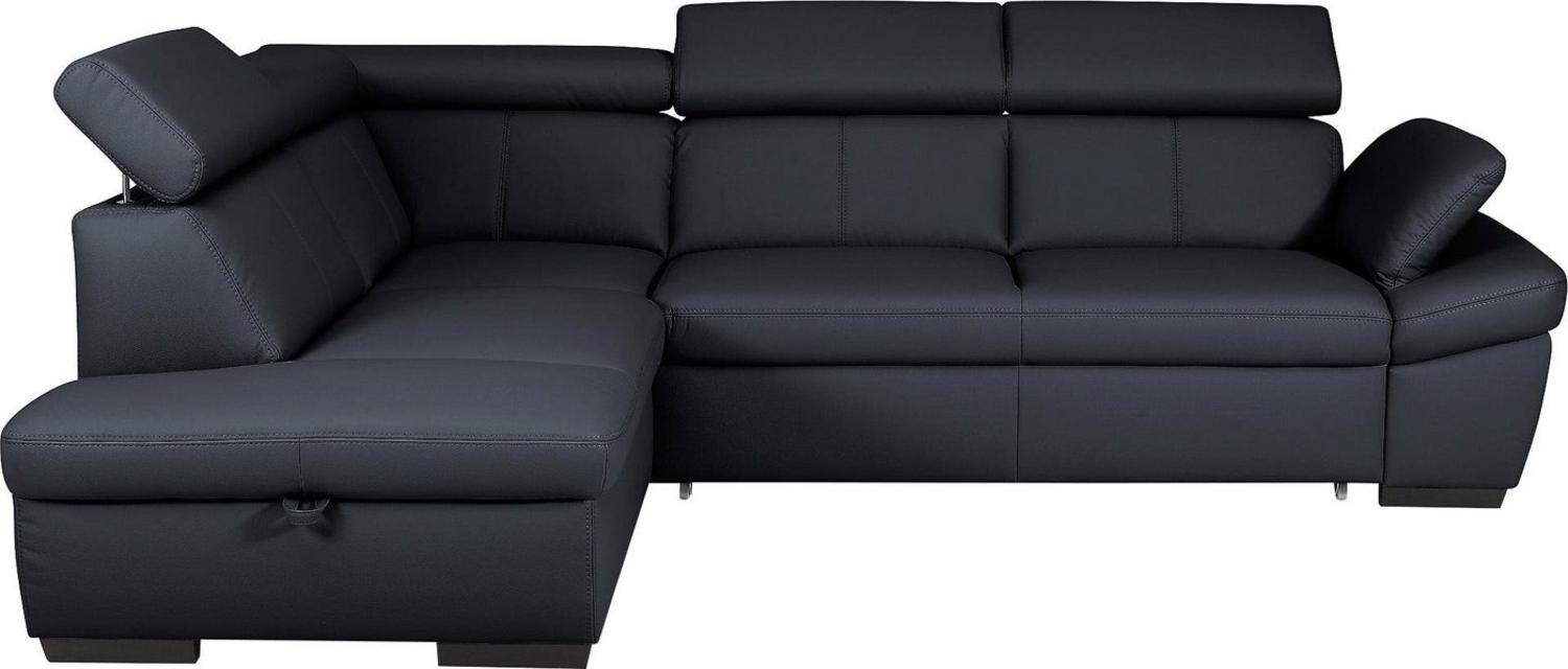 exxpo - sofa fashion Ecksofa Salerno, klassisch modernes Funktionssofa, hoher Sitzkomfort, L-Form, inkl. Kopf- und Armteilverstellung, wahlweise mit Bettfunktion Bild 1