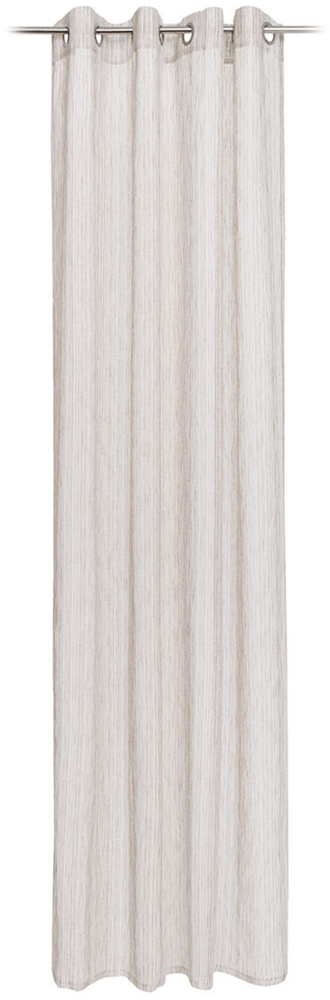 Gözze 'LINEA STRIPE' Ösenvorhang, 100% Polyester stein, 140x245 cm Bild 1