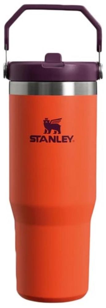 Stanley 1913 Becher Becher Stanley The Iceflow Flip Straw Tigerlily Plum, 0.89 l, stainless steel Bild 1