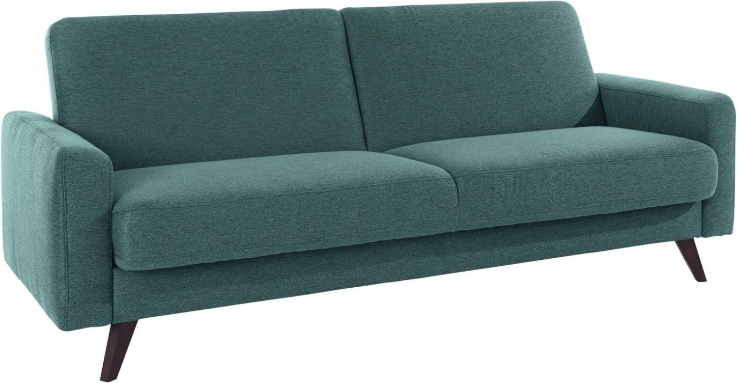 exxpo - sofa fashion 3-Sitzer Samso, elegant und bequem, toller Sitzkomfort, Schlafsofa, Kippcouch, inklusive Bettfunktion und Bettkasten Bild 1