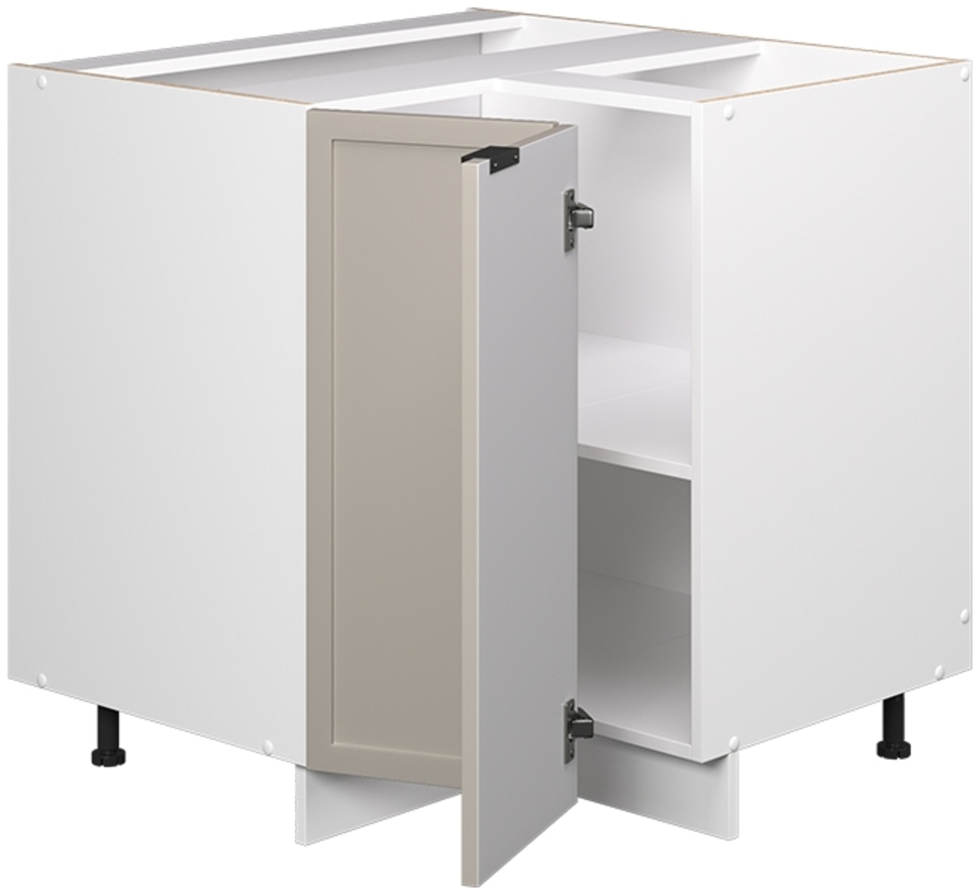 Vicco Eckunterschrank GrauBeige 80.5 cm, AP Eiche, Fame-Line Bild 1