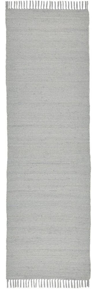THEKO Teppich Happy Cotton Fleckerl, handgewebt, rechteckig, Höhe: 5 mm, Flachgewebe, reine Baumwolle, meliert, mit Fransen, auch als Läufer Bild 1