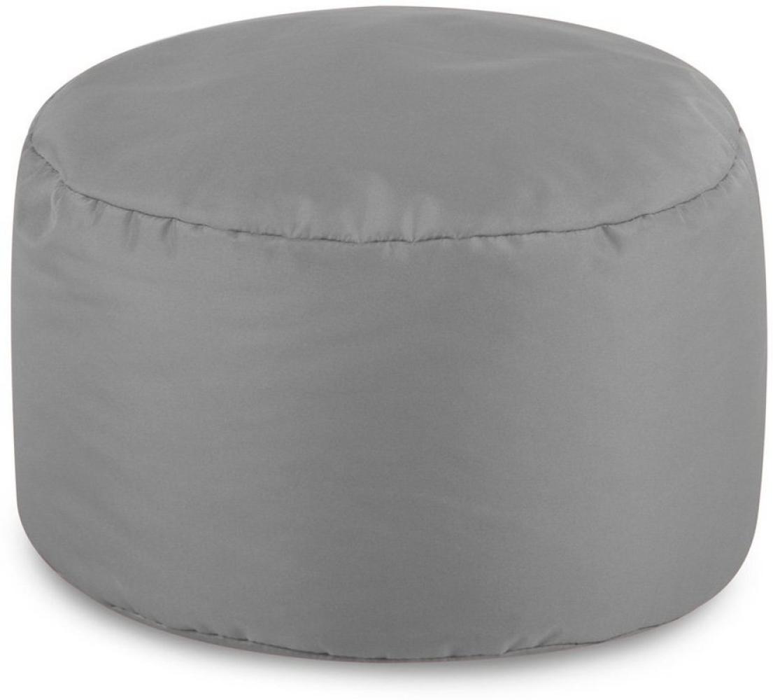 Bean Bag Bazaar Sitzpuff, Wasserabweisend, Fußhocker XL Sitzpouf Outdoor, Puff Hocker Groß, Sitzsack Hocker, Sitzkissen Bild 1