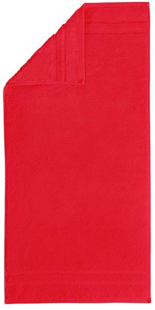 Micro Touch Waschhandschuh 16x21cm rot 550g/m² 100% Baumwolle Bild 1