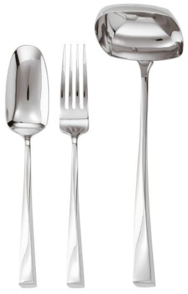 Rosenthal Sambonet Servierbesteck-Set Twist Edelstahl (3-teilig) S0057-S00013-S0448 Bild 1