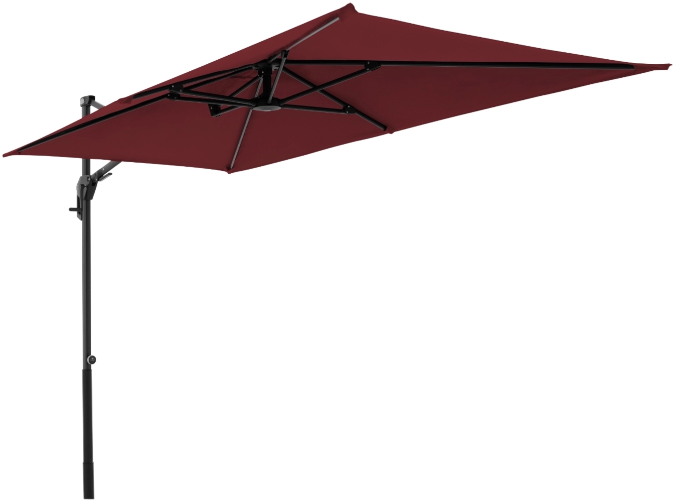 Doppler Sonnenschirm / Pendelschirm "Active City Green Edition 240 x 135", bordeaux, 240 x 135 cm Bild 1