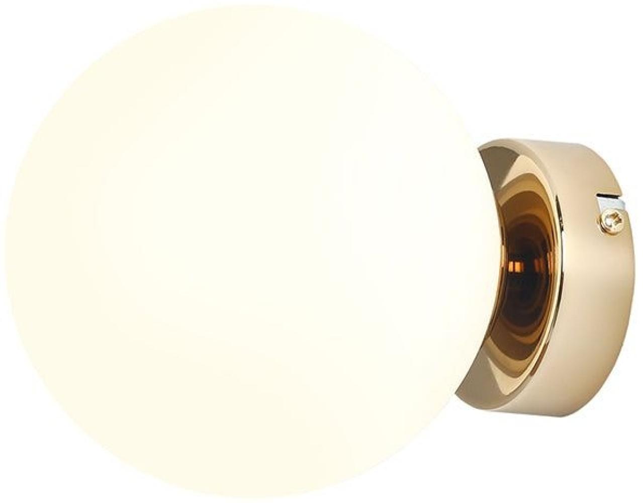 Wandleuchte LAMP BALL Gold 14 cm Bild 1