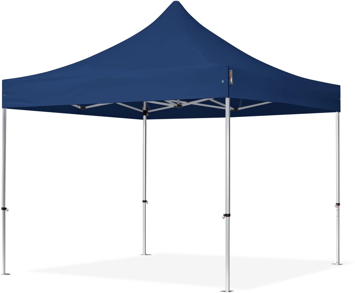 3x3 m Faltpavillon PROFESSIONAL Alu 40mm, blau Bild 1