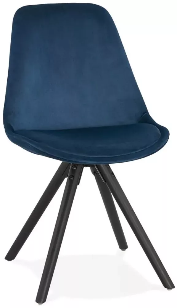 Kokoon Design Stuhl Jones Blau und Schwarz Bild 1