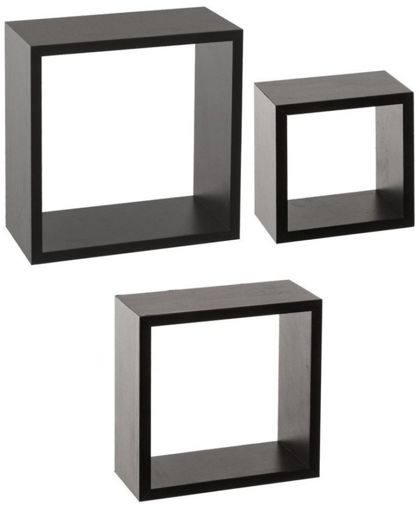 Wandregal mit Garderobenhaken, Cube X3 Beton Gris Bild 1