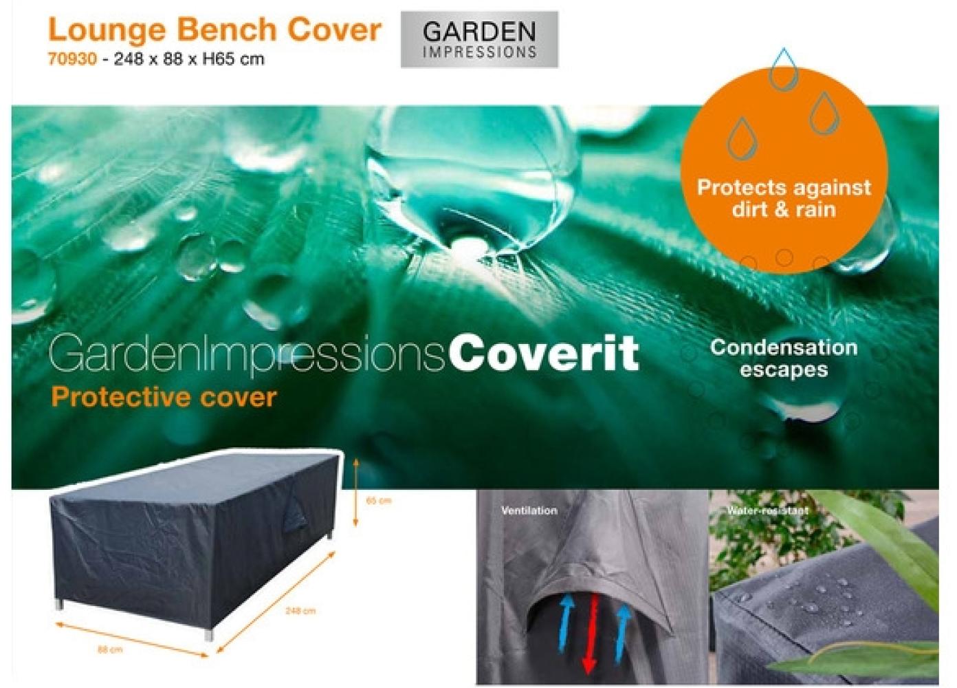 Garden Impressions Coverit lounge Sofabezug 248x88xH65 Bild 1