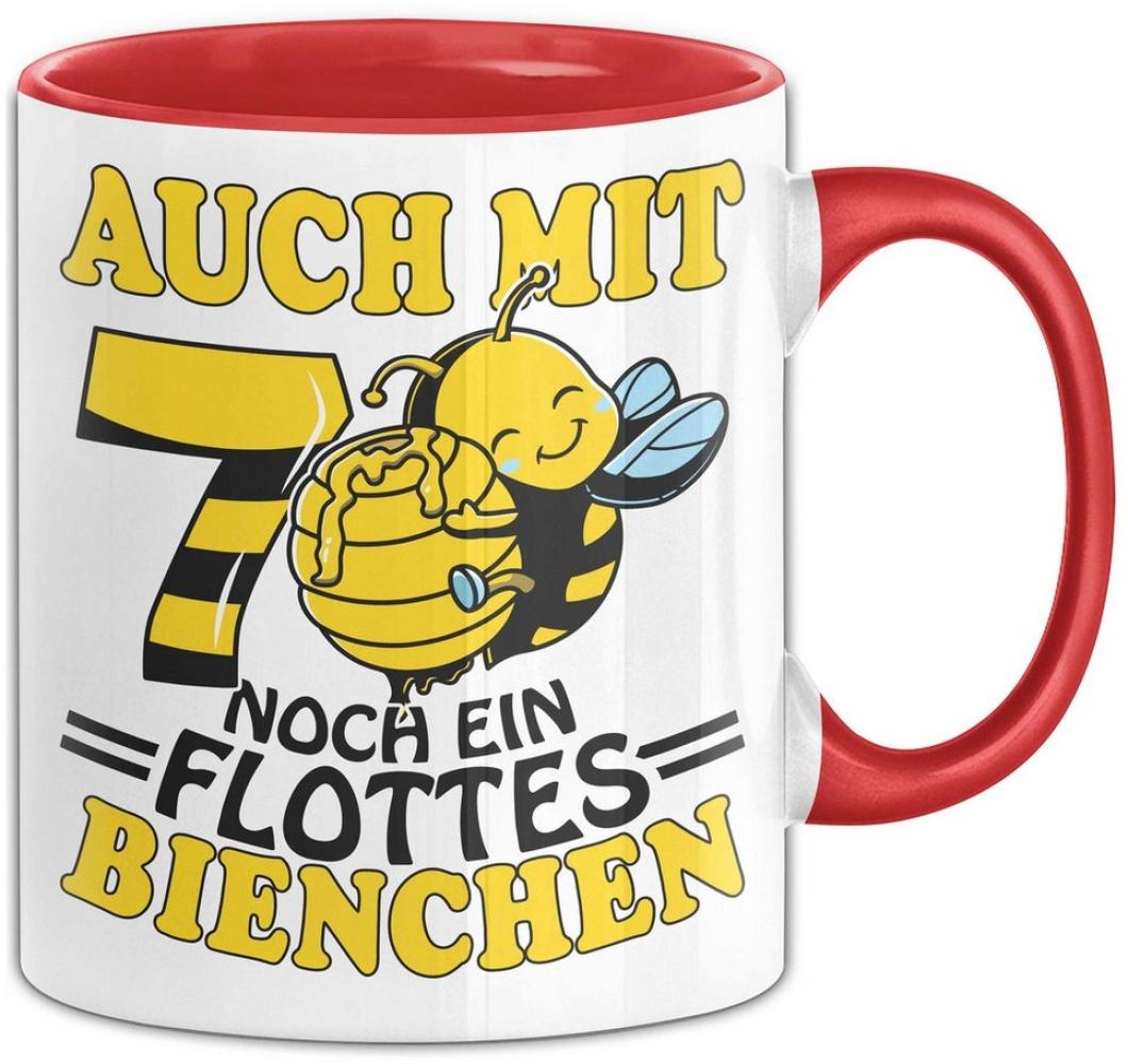 Trendation Tasse 70. Geburtstag Tasse Geschenk Frauen Oma Großmutter Geschenkidee 70Er Bild 1