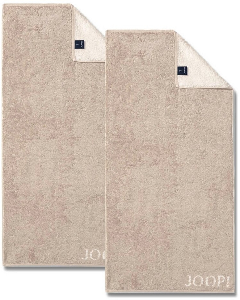 JOOP! Handtuch 2 Stück Joop! Handtuch Classic Sand Beige 1600-30 50x100, Walkfrottier, 100% Baumwolle Bild 1