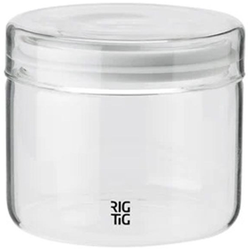 Rig-Tig Store-It Aufbewahrungsglas 0,5 L light grey Bild 1