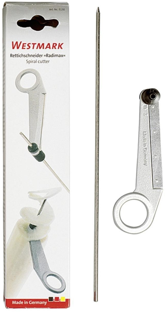 Westmark 5130 22 60 Rettichschneider, silber Bild 1