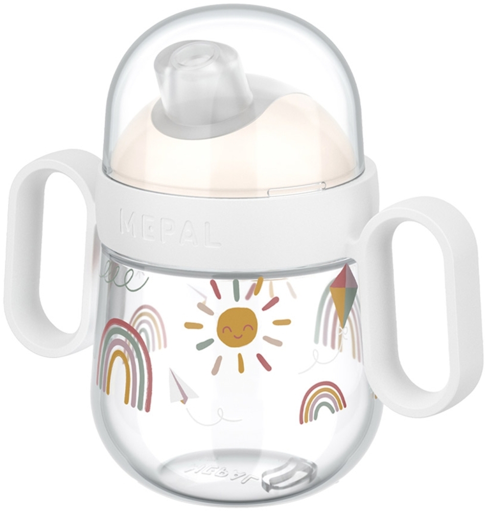 Mepal MIO Antitropf-Trinklernbecher 200 ml Sunshine & Rainbow (2025) Bild 1