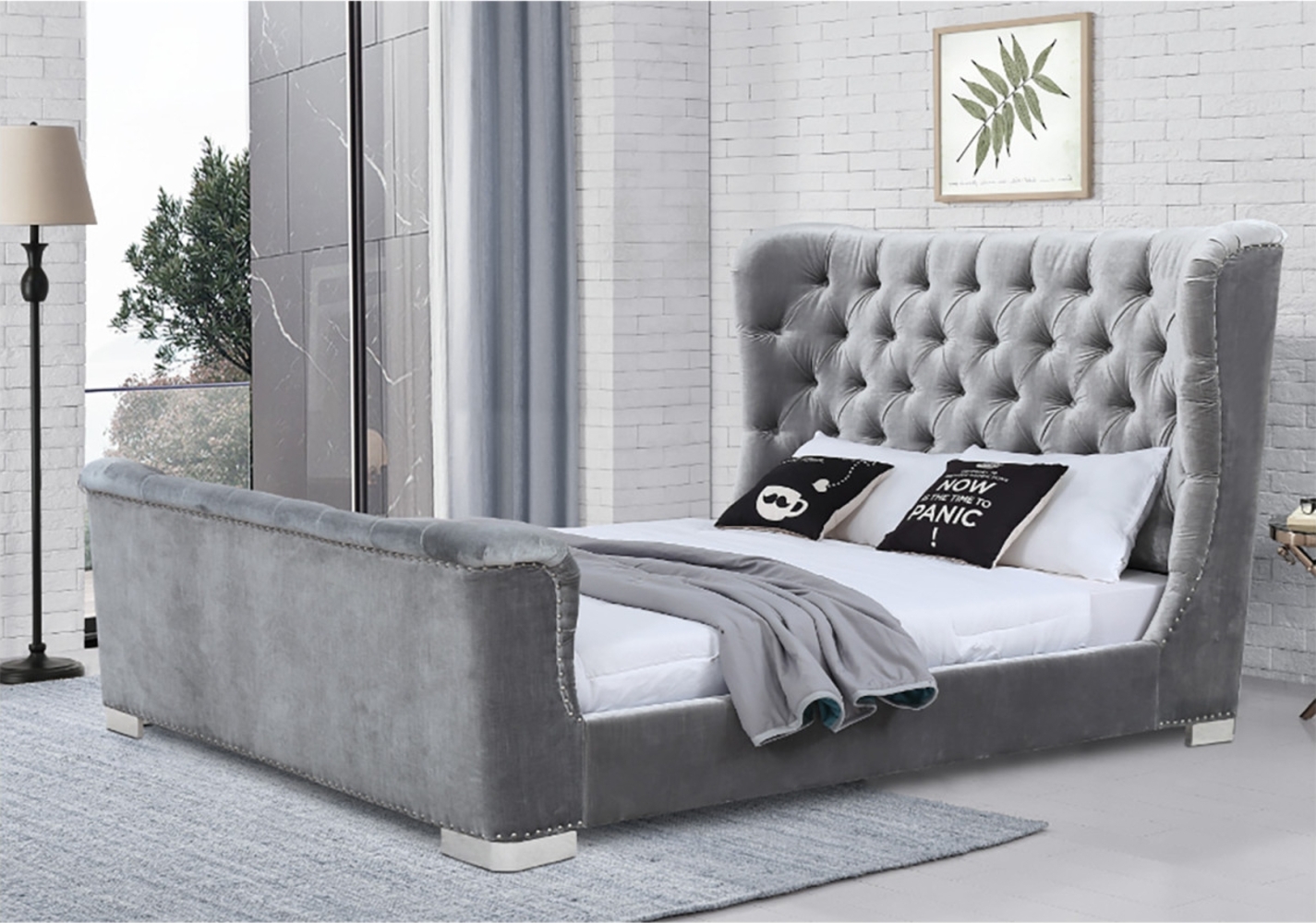 HTI-Living Bett Bett 140 x 200 cm Yuna (1-tlg, 1x Bett Yuna inkl. Lattenrost, ohne Matratze) Bild 1