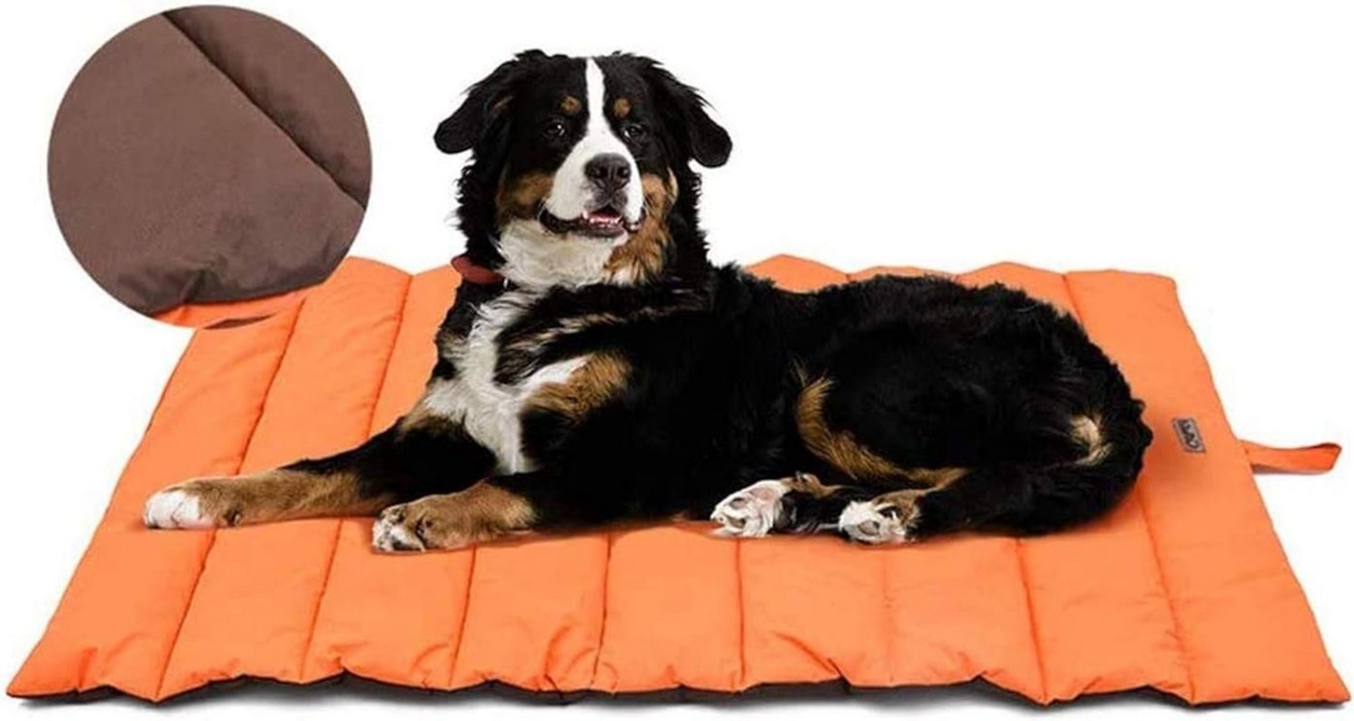 DTC GmbH Hundematte wasserdichte Hundematte für Outdoor Waschbares Hundebett, Hygienisch, Faltbar, Große Reisedecke für Haustier 110 x 68 cm Bild 1