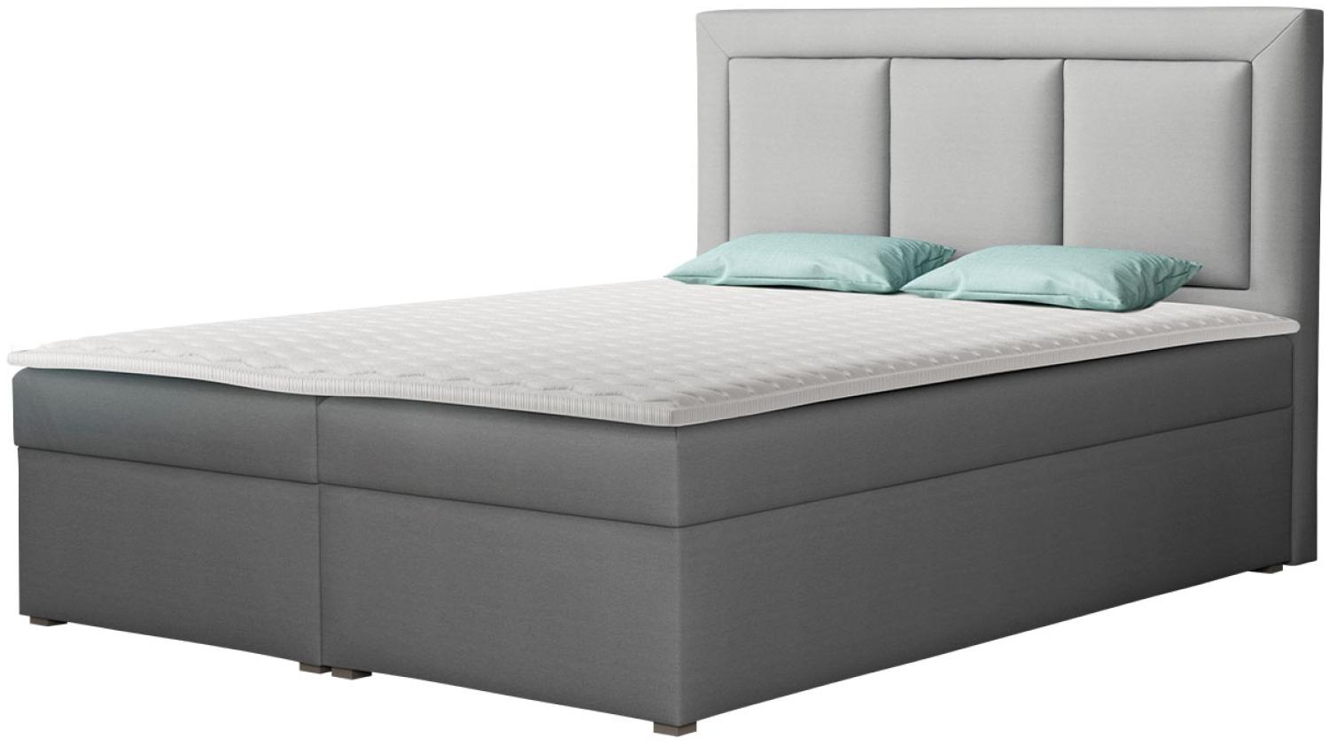 Boxspringbett Moden Box (Farbe: Victoria 14 866, Größe: 140x200 cm) Bild 1