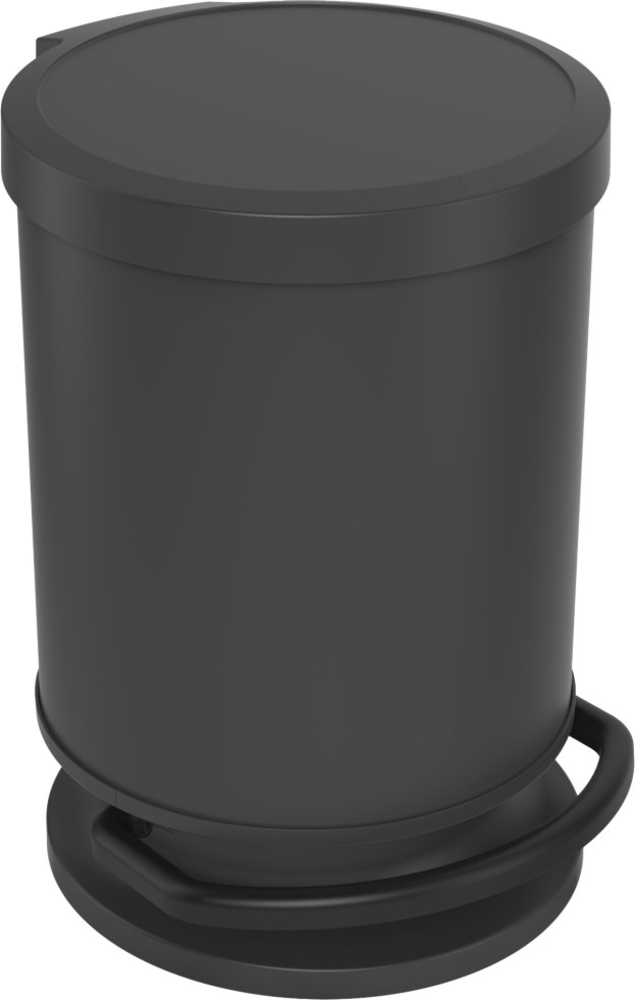 Rotho Treteimer Paso 20 L rund schwarz Bild 1