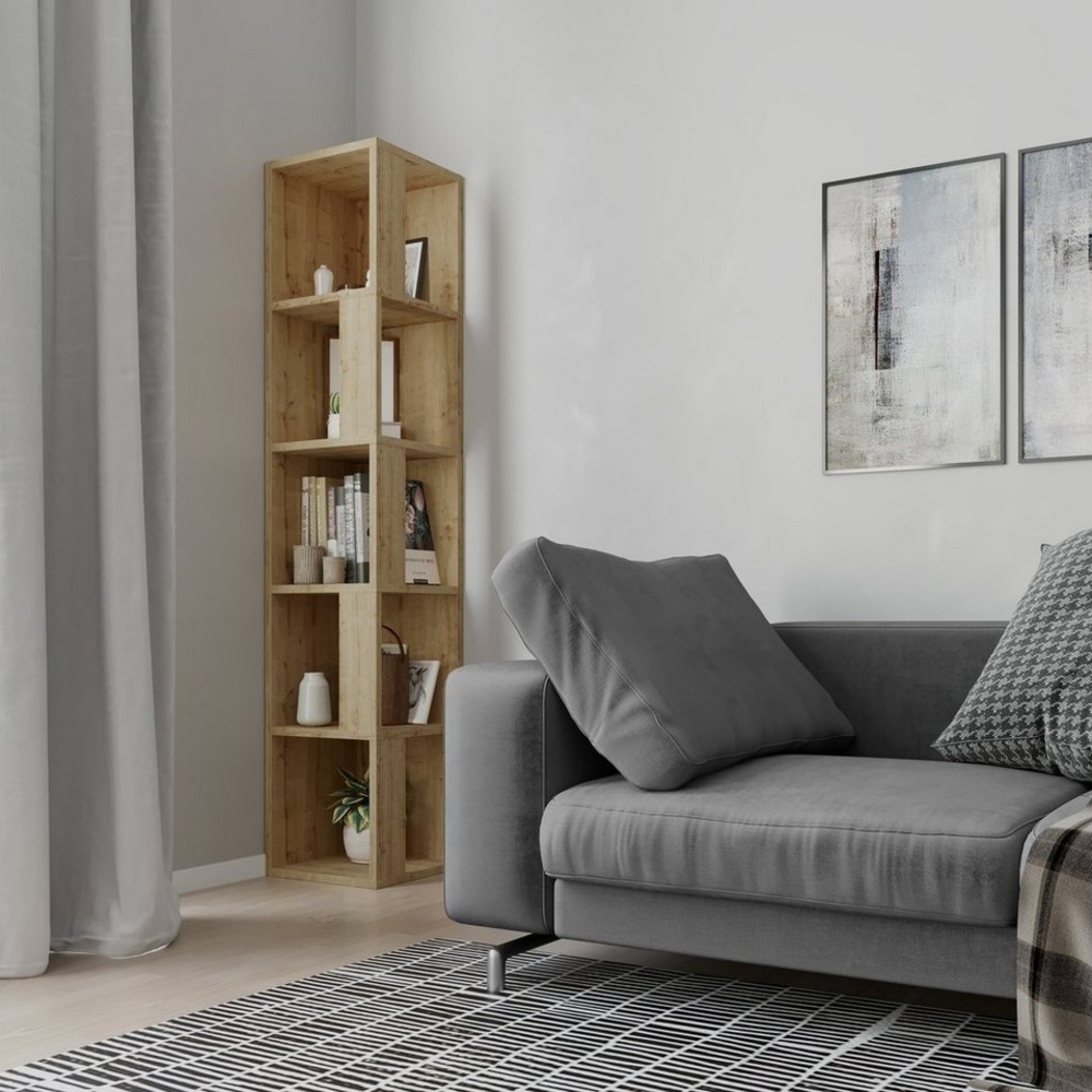 Decortie Bücherregal Piano Bücherregal, Packung, Leichte Montage, Lagerung, Platzsparend Bild 1