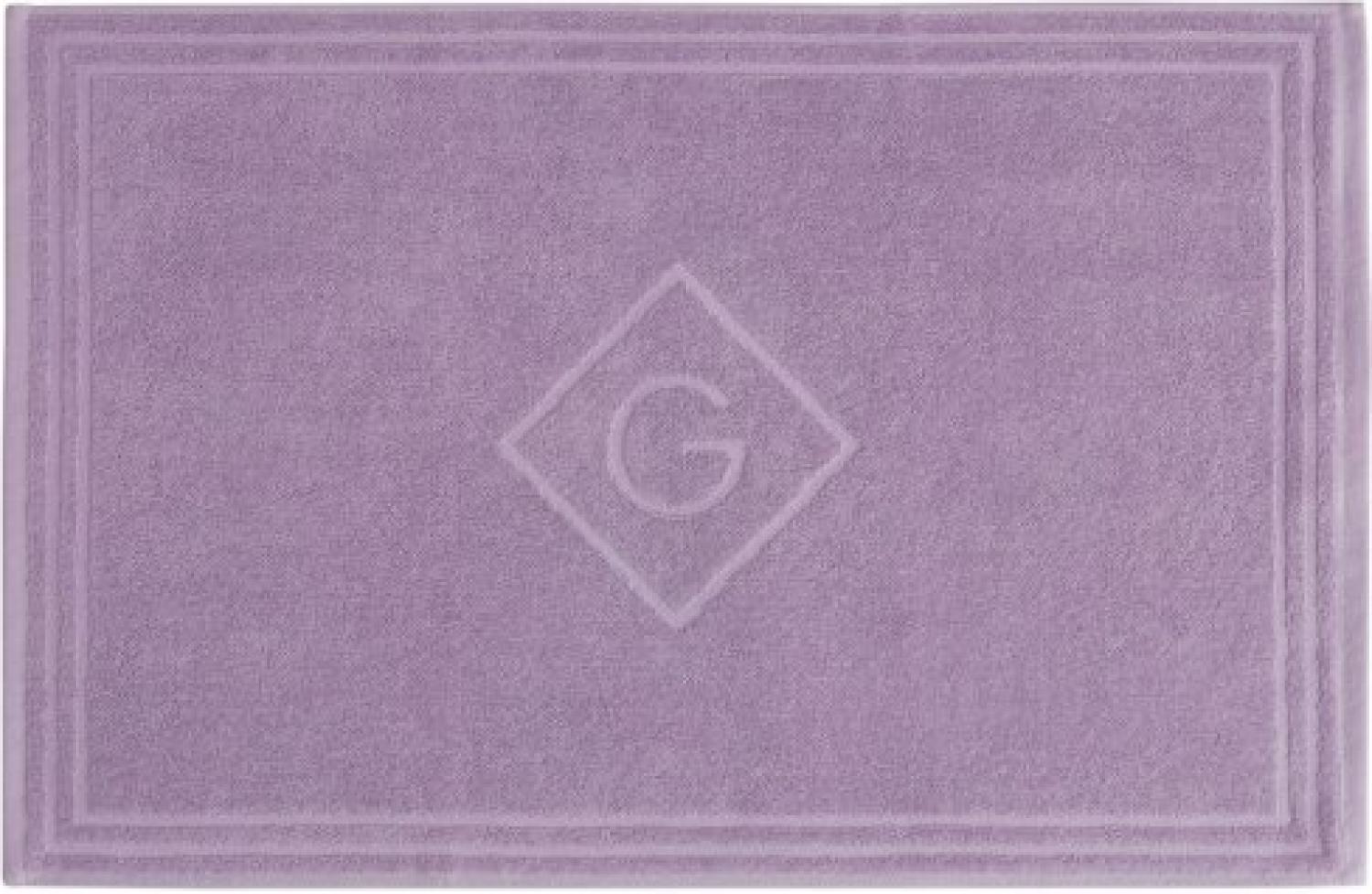 Gant Home Duschvorleger G-Logo Shower Mat Smoothing Lilac (50x80cm) 852008209-525 Bild 1