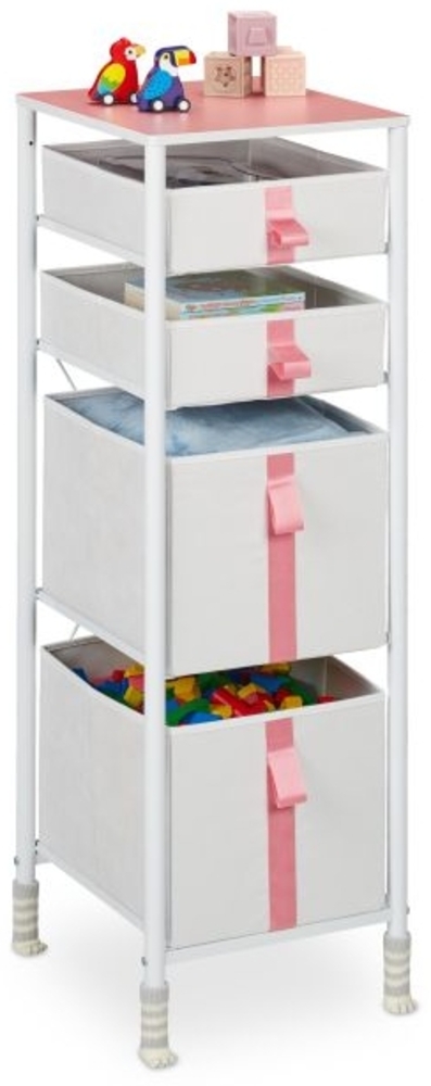 Kommode für Kinder 4 Schubladen 10047880 Bild 1