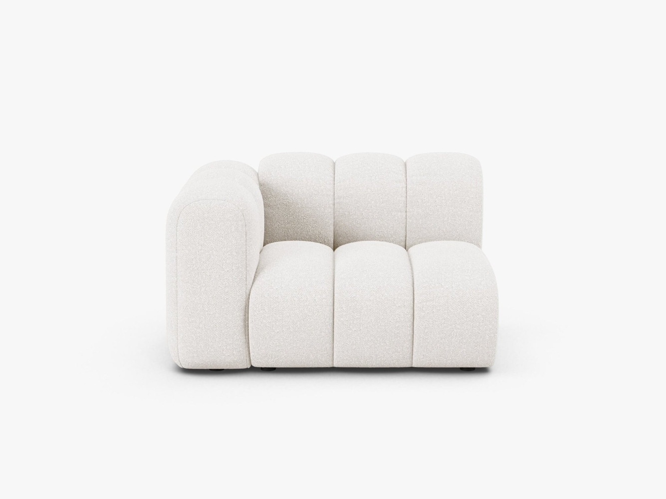 Micadoni Modul Lupine 1-Sitzer Links Boucle Baloo Weiß Bild 1