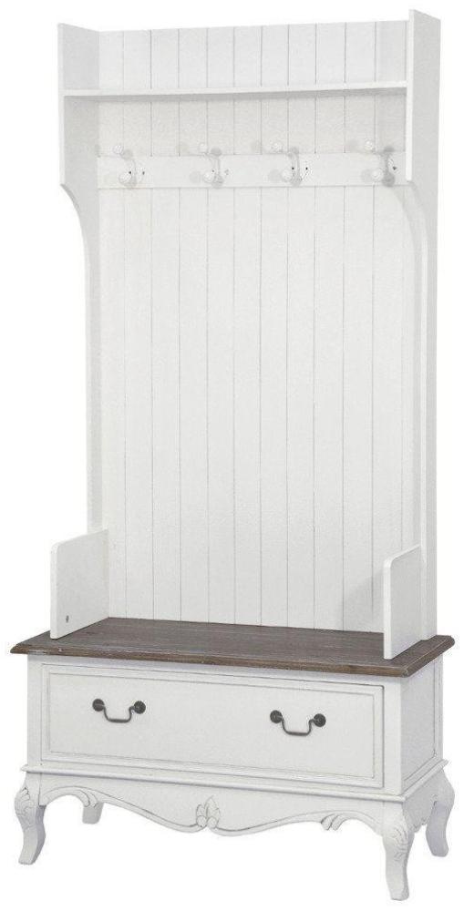 Livin Hill Garderobenschrank Rimini White Weiß RIW045 Bild 1