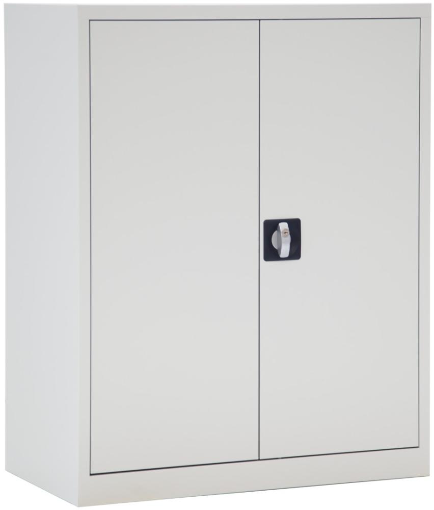 Bisley ECO Flügeltürenschrank ECO 645 lichtgrau - 31,60 kg Bild 1