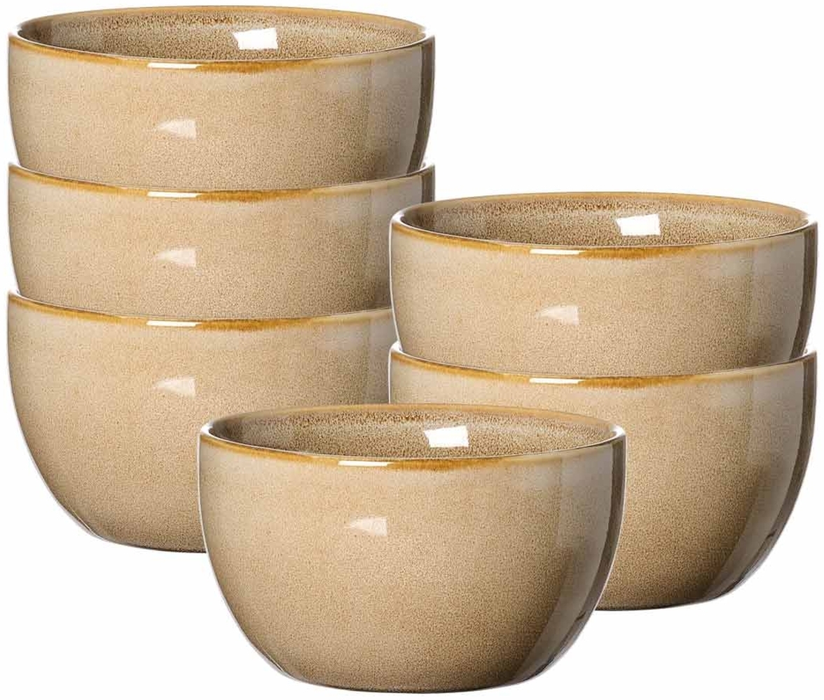 Ritzenhoff & Breker Alicante Müslischale ø 13,5 cm 6er Set - Braun Bild 1