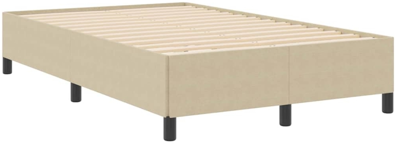 vidaXL Bettgestell Grau-Grün 120 x 190 cm Cordstoff 42006961 Bild 1