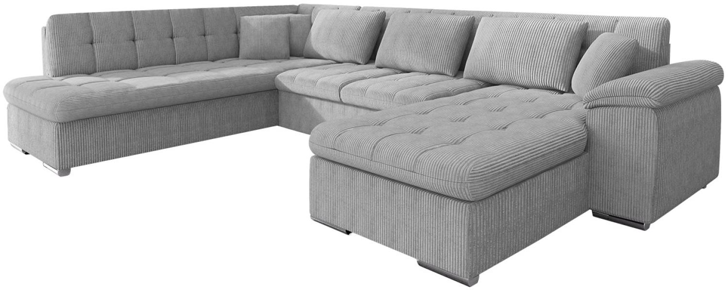 Ecksofa Niko Bis Cord (Farbe: Poso 110, Seite: Rechts) Bild 1