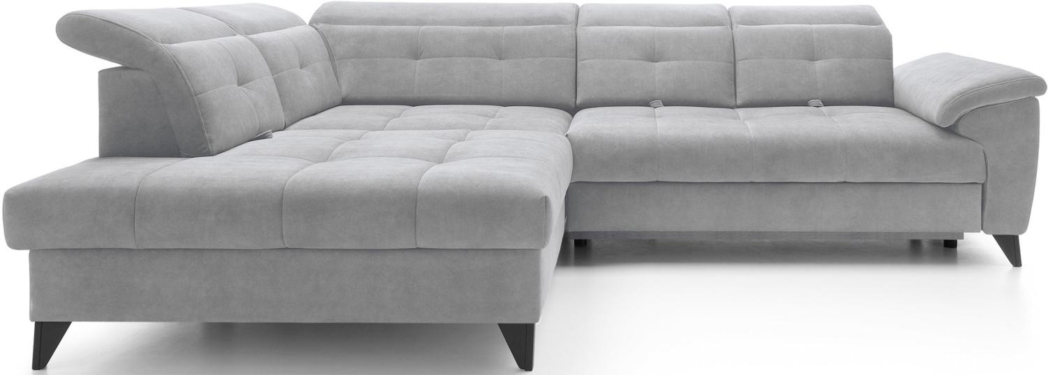 ELTAP 'Inferne' Ecksofa, Hellgrau, 107 x 210 x 297 cm Bild 1