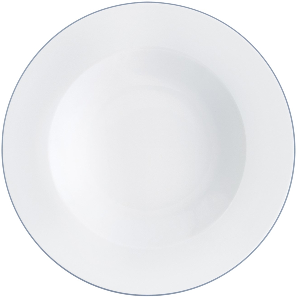 KAHLA Pronto Line Suppenteller 22 cm Line stormy blue Bild 1