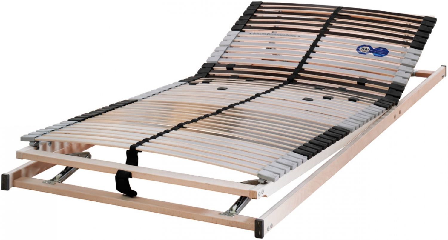 fan Lattenrost Federholzrahmen Punktoflex Ergo Kopf- und Fußteil manuell verstellbar Größe: 90x190 cm Bild 1