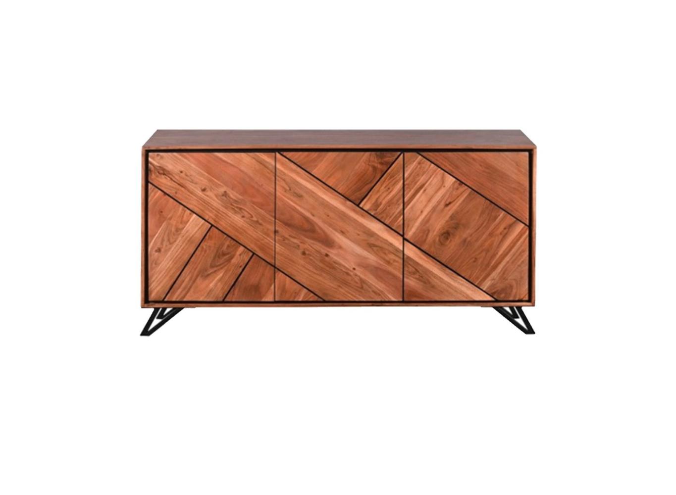 AMBALA Akazienholz Sideboard: Elegante Organisation & Gemütlichkeit Bild 1